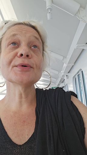 Looking for a stranger on a cruise ship to fuck my ass like a big female dog and give me a facial