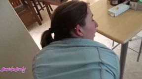 Booty Call- Hot Cute Girl in Stockings Gets Fucked All Over the House