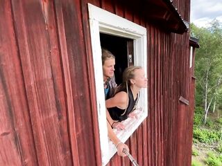 Pair exploring an old mine shaft and every other - RosenlundX - 4k 60fps