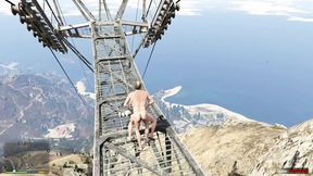 Amanda De Santa seduces Trevor in wild mountain escapade