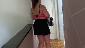 Caught Jerking Off by StepMom, She Knows I Want Her Pussy