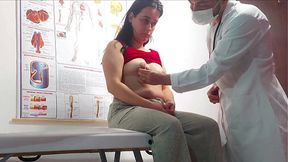 Doctor probes rectum and penetrates patient deeply