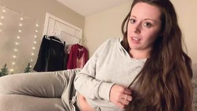 Your Naughty Stepsis Is a Real Cock Whore! Pillow Humping Just Won&#039;t Cut It This Time!