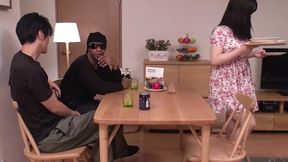 ASIAN JAPANESE PORN HOT BITCH GAGS ON A HARD COCK AS SHE