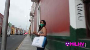 Yes, my boobs are natural! A fake photographer fucks a busty girl he found on the street.