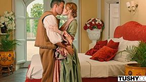 Slim Redheat Beauty Dreams Of Having An Extremely Romantic Pussy-And-Anal Fuck With a Servant