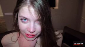 Neighbor Girl Sneaked Onto My Balcony To Get Fucked Hard