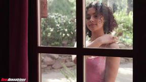 Latina Babysitter Dani Diaz Enjoys Her Big Surprise