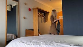 Stepmom And Boy In A Hotel Room