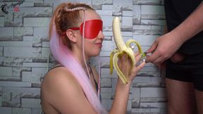 Cheated Step Sister in Fruit Game! She Liked It! Surprise!