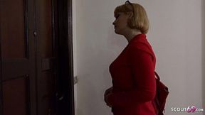 Big Tits Step Mom Mary Caught Son Masturbate and Finish Him