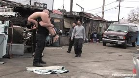 Julie Night - Roughly Fucked in the Junkyard