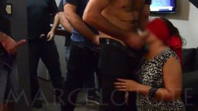 Gang bang surprise fuck