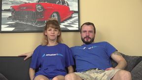 He met a horny girl on a dating site