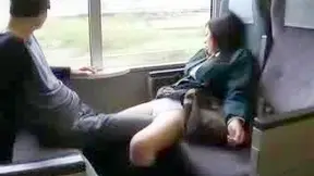 Resting Beauty Teens 18+  Awakened by Train Sex Adventures