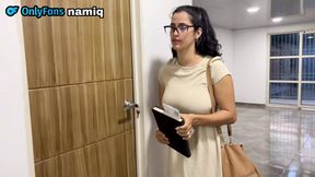 Religious Woman with Huge Tits Knocks on My Door and I Put My Cock up Her Ass