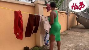 Public compound anal&#x1F44C; creampie &mdash;  her asshole gets pounded in full action