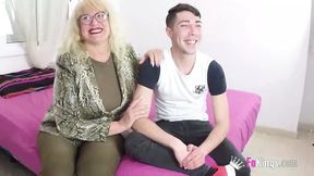 SUPER-HOT-GRANNY. Fina is back, and wants more dudes to fuck