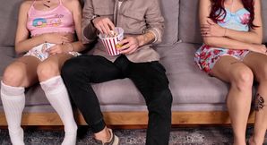 &quot;DADDY?!NO&quot; Tyrannical Stepfather uses His Twin 18yo stepdaughters