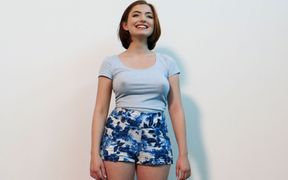 Girl with perfect tits fucks her first black guy and lets him cum inside.