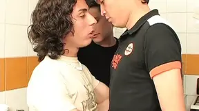 Three Latin Boys Barebacking