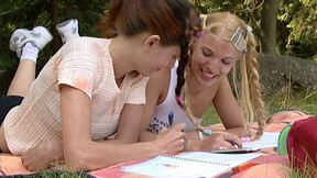 MegabetCasino - She had to watch her school friend get fucked in the ass